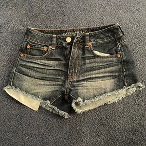 american eagle jean shorts